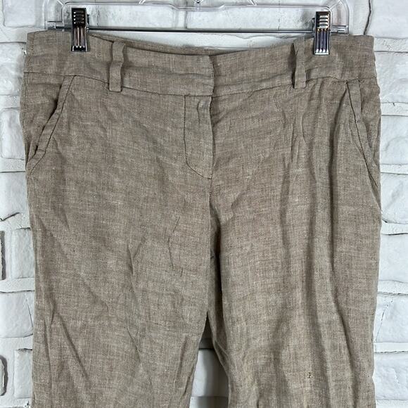 Trina Turk Linen Blend Pants Size 8 - Picture 2 of 14